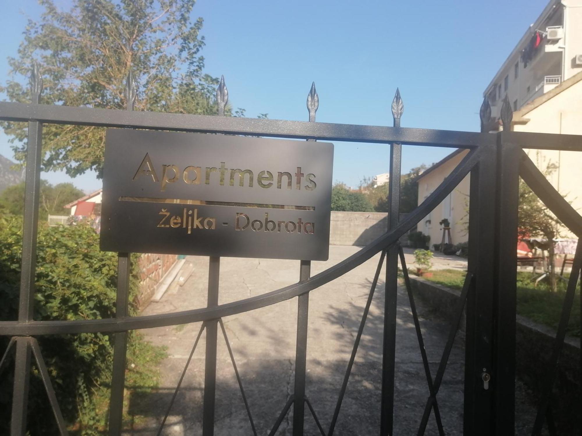 Apartments Zeljka-Dobrota Kotor Eksteriør bilde